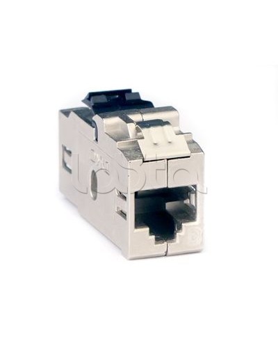 Модуль Keystone RJ45 CAT6 проходной экранированный, серебристый DKC RNK6FESL в Ставрополе Модули Keystone Pintop.ru