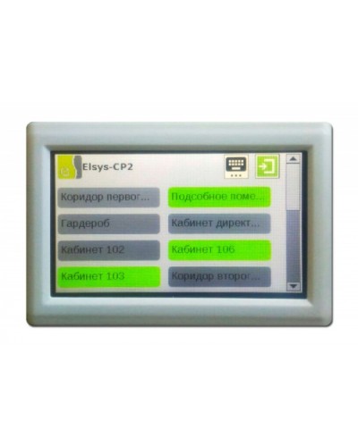 Клавиатура подсистемы охранной сигнализации Elsys-CP2 в Ставрополе Сетевая СКУД Elsys Pintop.ru