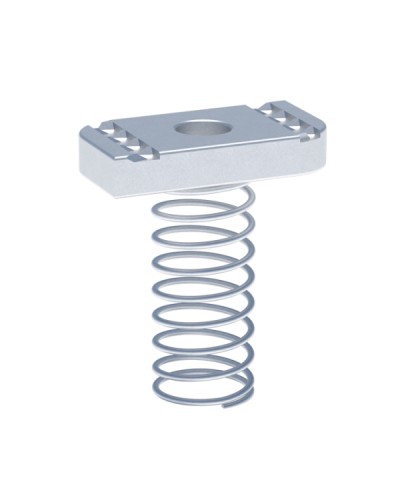 STRUT-гайка (канальная) М10 с длинной пружиной EKF (stgdpM10) в Ставрополе Крепеж Pintop.ru