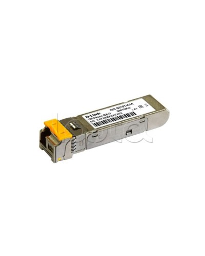 Промышленный WDM SFP-трансивер с 1 портом 1000Base-BX-D (Tx:1550 нм, Rx:1310 нм) для одномодового оптического кабеля (до 10 км) D-Link S310T/10KM/A1A в Ставрополе Модули SFP/XFP/GBIC Pintop.ru