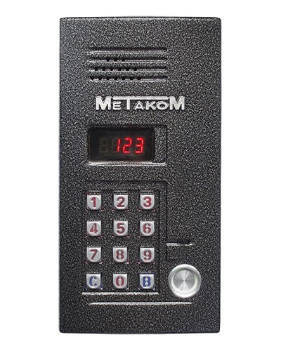 Блок вызова домофона Метаком MK2012-TM4E в Ставрополе Блоки вызова многоабонентные Pintop.ru