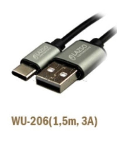 Кабель для передачи данных и зарядки LazsoWU-206(1,5m, 3А) в Ставрополе Оборудование для видеонаблюдения Pintop.ru
