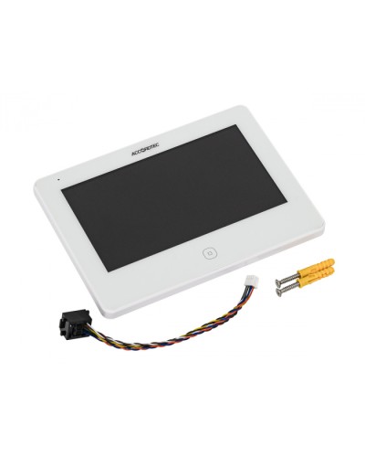 Монитор видеодомофон AccordTec AT-VD 770W WH в Ставрополе Абонентские IP устройства Pintop.ru