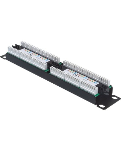 Панель коммутационная 10, 1U, 12 портов UTP, RJ-45, CAT 5e REXANT 04-0025 в Ставрополе Патч панель Pintop.ru