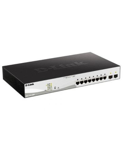 Коммутатор 8 портовый D-Link DGS-1210-10MP/F1A в Ставрополе Коммутаторы Pintop.ru