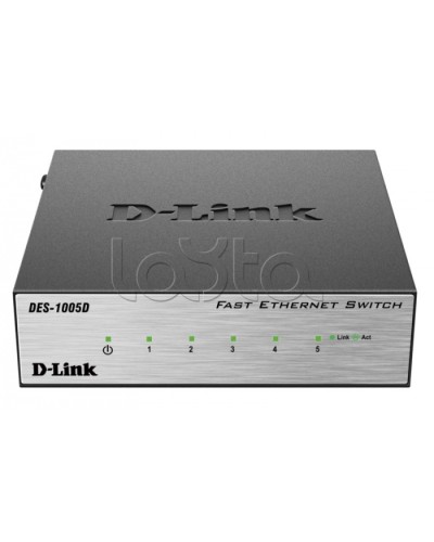 Коммутатор 5-портовый D-Link DES-1005D/O2B в Ставрополе Коммутаторы Pintop.ru