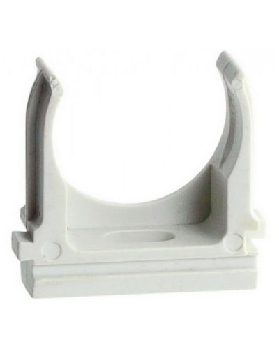 Держатель (клипса) для гофрированной или жесткой гладкой трубы D25 мм (10 шт/уп) Экопласт 41725-10 в Ставрополе Держатели, клипсы, скобы Pintop.ru