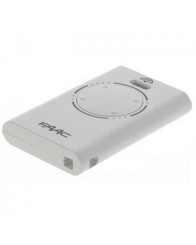 Брелок-передатчик 4-канальный Faac 787010 (белый) в Ставрополе Устройства радиоуправления для шлагбаумов и автоматики Pintop.ru