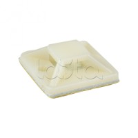 Площадка самоклеящаяся (25х25мм.) белая (20шт.) EKF PROxima (plc-25x25-r)