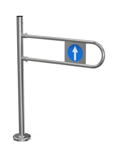 Калитка Ростов-Дон К11М лв ХРОМ (без дуги) Ростов-Дон в Ставрополе Калитки Pintop.ru