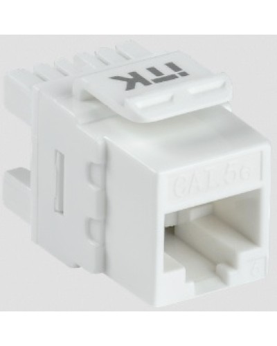 ITK Модуль Keystone Jack кат.5E UTP 110 IDC 180град (CS1-1C5EU-12) в Ставрополе Модули Keystone Pintop.ru