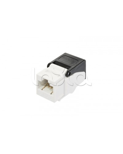 Модуль Keystone Jack RJ-45 категория 6 неэкранированный NIKOMAX NMC-KJUE2-NT-WT в Ставрополе Модули Keystone Pintop.ru