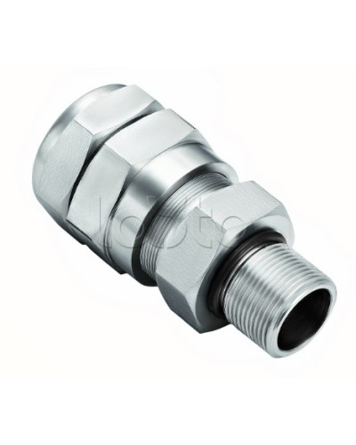 Кабельный ввод для бронированного кабеля с уплотнением внутренней оболочки кабеля резьбой G1/2, внешним диаметром кабеля D= 8-12мм и проходным диаметром кабеля d= 4-8 мм Спектрон КВБ-12/8-М-G1/2 в Ставрополе Аксессуары для кабель-канала Pintop.ru