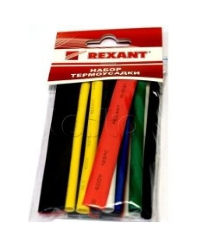 Набор термоусадочных трубок №2 (АВТО импорт) (10шт/уп) REXANT 29-0102 в Ставрополе Аксессуары для кабель-канала Pintop.ru