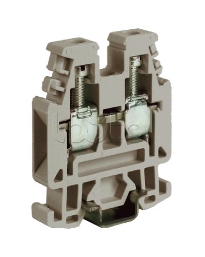 Зажим 4 кв.мм серый DKC ZRP300GR в Ставрополе Крепежные изделия Pintop.ru