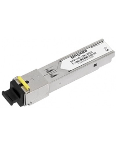 парный низковольтный оптический одномодовый одноволоконный приёмопередатчик форм-фактора SFP Beward SFP-1G-20K-BSC в Ставрополе Системы видеонаблюдения Pintop.ru