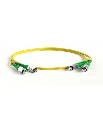 Патч-корд волоконно-оптический Hyperline FC-D2-9-FC/AR-FC/AR-H-10M-LSZH-YL в Ставрополе Патч-корды оптические Pintop.ru