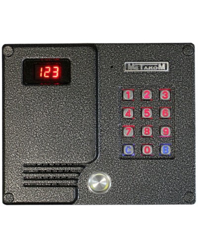 Блок вызова домофона Метаком MK2007-TM-EV в Ставрополе Блоки вызова многоабонентные Pintop.ru