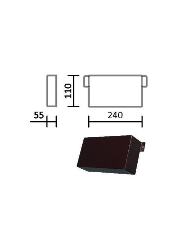 Монтажный кожух Vizit МК-400CB в Ставрополе Аксессуары для многоабонентных систем Pintop.ru