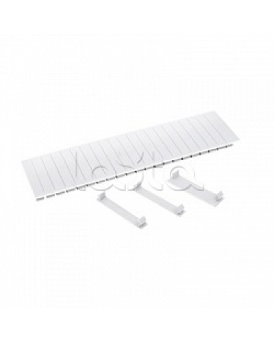 Заглушка 12 модулей белая IEK YZM10-12-K01 в Ставрополе Аксессуары для кабель-канала Pintop.ru