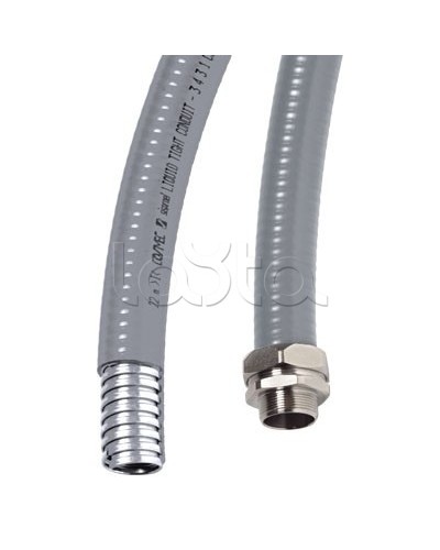 Металлорукав DN 10мм в гладкой EVA изоляции DKC (607E010) в Ставрополе Металлорукав Pintop.ru