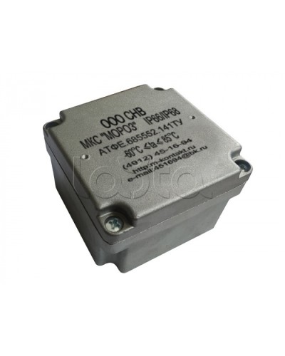 Коробка соединительная Магнито-контакт МКС 1В «МОРОЗ» IP66/IP68 с DIN-рейкой в Ставрополе Комутационные взрывозащищенные коробки Pintop.ru