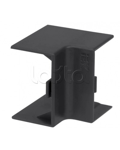 ELECOR Угол внутренний КМВ 60х40 черный (4шт/компл) IEK (EL-KK10D-V-060-040-K02) в Ставрополе Аксессуары для кабель-канала Pintop.ru