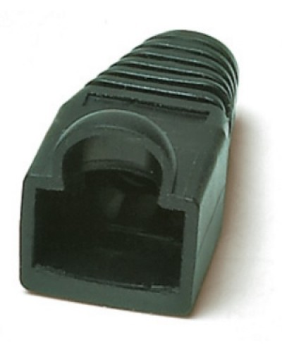 Изолирующий колпачок для разъемов RJ-45, черный (10 шт.) Hyperline BOOT-BK-10 в Ставрополе Коннекторы и разъемы Pintop.ru