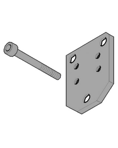 Пластина монтажная FLEX Came 119RID143 в Ставрополе Запчасти для шлагбаумов и автоматики Pintop.ru