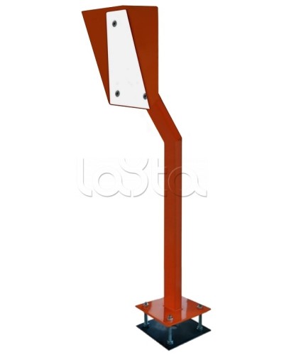 Стойка для считывателя Аякс 300х400 мм, черная, Базовая, наклонная в Ставрополе Дополнительное оборудование для СКУД Pintop.ru