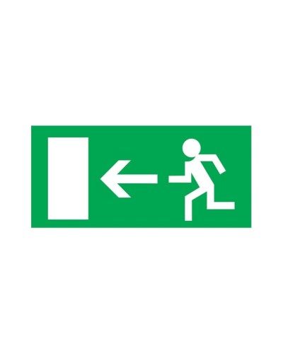 Эвакуационный знак Направление к эвакуационному выходу налево100*300 мм (5шт/упак) REXANT (56-0026) в Ставрополе Дополнительное оборудование для ОПС Pintop.ru