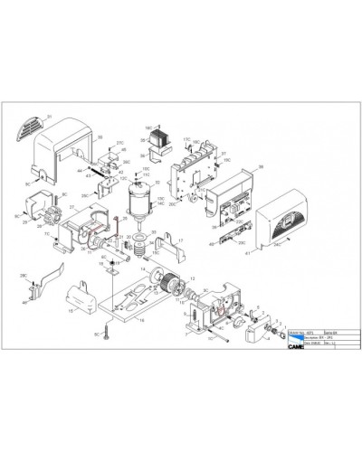 Резиновый упордля опоры G0462 Came 119RIR096 в Ставрополе Запчасти для шлагбаумов и автоматики Pintop.ru