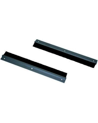 Ввод щеточный 19, 1U для настенных, напольных шкафов (черный) TLK-BRSH-1U-BK в Ставрополе Аксессуары для стоек и шкафов Pintop.ru