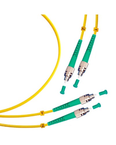 Шнур оптический duplex FC/APC-FC/APC 9/125 sm 25м LSZH Cabeus FOP(d)-9-FC/APC-FC/APC-25m в Ставрополе Патч-корды оптические Pintop.ru