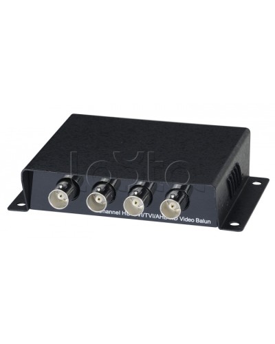 Приемопередатчик пассивный 4-канальный, HDCVI/TVI/AHD, по витой паре SC&T TTP414HD в Ставрополе Видеоусилители, Модуляторы, Делители Pintop.ru