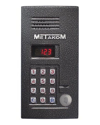 Блок вызова домофона Метаком MK2012-MFE в Ставрополе Блоки вызова многоабонентные Pintop.ru