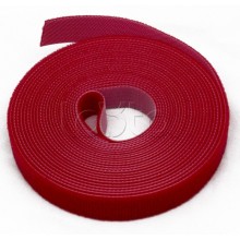 Лента липучка в рулоне, ширина 25 мм Hyperline WASNR-5x25-RD