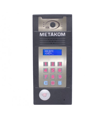 Многоабонентый антивандальный блок вызова со встроенной видеокамерой Метаком MК2018-TMRFGV в Ставрополе Блоки вызова многоабонентные Pintop.ru