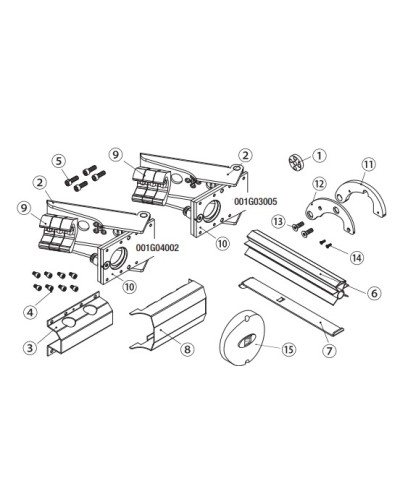 Крышка рычага FLEX Came 119RID186 в Ставрополе Запчасти для шлагбаумов и автоматики Pintop.ru