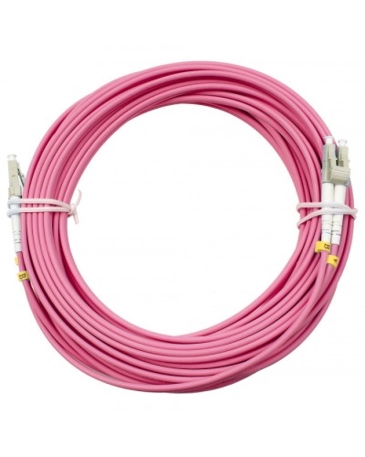 Шнур оптический duplex LC-LC 50/125 mm OM4 20м LSZH Cabeus FOP-50-OM4-LC-LC-20m в Ставрополе Патч-корды оптические Pintop.ru