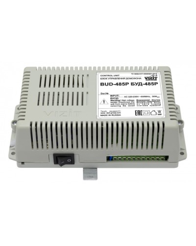 Блок управления домофона Vizit БУД-485Р в Ставрополе Блоки управления многоабонентные Pintop.ru