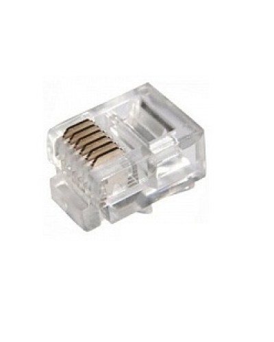 Джек телефонный 6P6C (100шт/уп) REXANT 05-1013 в Ставрополе Коннекторы Pintop.ru