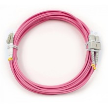 Шнур оптический duplex LC-SC 50/125 mm OM4 7м LSZH Cabeus FOP-50-OM4-LC-SC-7m