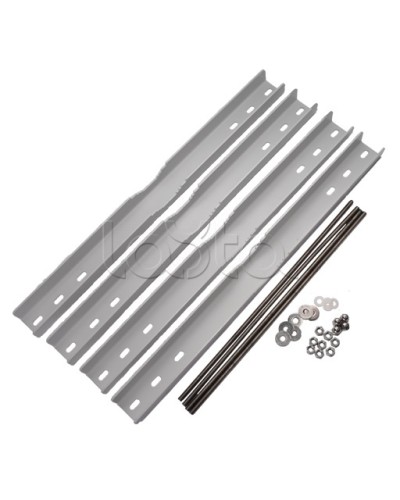 Комплект кронштейнов для крепления ТШ на круглые опоры Спектрон Крепление ТШ на опору в Ставрополе Крепежные изделия Pintop.ru