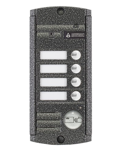 Видеопанель вызывная накладная цветная на 4 абонента с Proxy-считывателем Activision AVP-454 Proxy (PAL, антик) в Ставрополе Вызывные видеопанели малоабонентные Pintop.ru