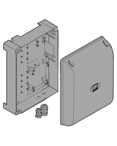 Корпус блока управления G2080 G2081 Came 119RIR238 в Ставрополе Запчасти для шлагбаумов и автоматики Pintop.ru