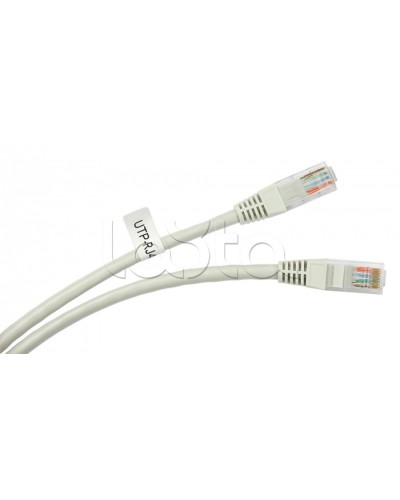 Шнур коммутационный 2xRJ-45/8P8C U/UTP кат.5е (1 м) Cabeus PC-UTP-RJ45-Cat.5e-1m в Ставрополе Патчкорды (медные) Pintop.ru