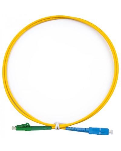 Шнур оптический simplex LC/APC-SC/UPC 9/125 SM 1,5 м LSZH Cabeus FOP(s)-9-LC/APC-SC/UPC-1,5M в Ставрополе Патч-корды оптические Pintop.ru