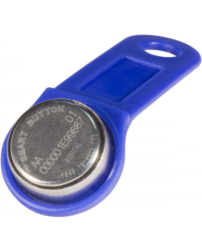 Ключ Tantos TM1990A iButton TS (синий) в Ставрополе Дополнительное оборудование для СКУД Pintop.ru