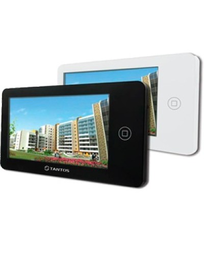 Монитор цветного видеодомофона адаптированный Tantos NEO (White) VZ в Ставрополе Абонентские видеоустройства Pintop.ru